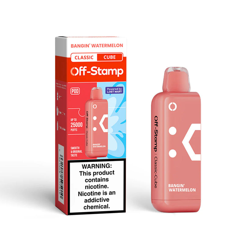 Off-Stamp X-Cube Classic Pods 25,000 Puffs 50mg 18ml 5ct Box - Premium  from H&S WHOLESALE - Just $42.50! Shop now at H&S WHOLESALE