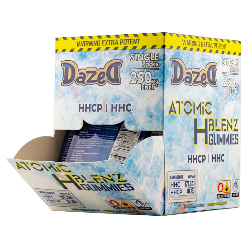 Dazed Single Pack 25ct Display Gummies - Premium  from H&S WHOLESALE - Just $95! Shop now at H&S WHOLESALE