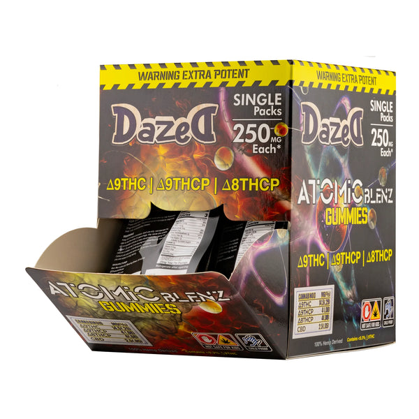 Dazed Single Pack 25ct Display Gummies - Premium  from H&S WHOLESALE - Just $95! Shop now at H&S WHOLESALE