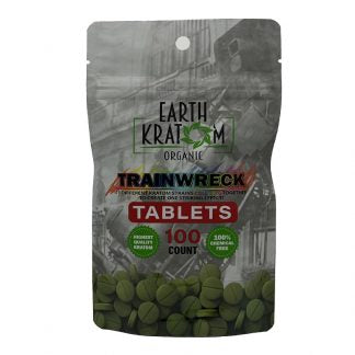 Earth Kratom Organic Tablets 100ct 1ct Bag - Premium  from H&S WHOLESALE - Just $8! Shop now at H&S WHOLESALE