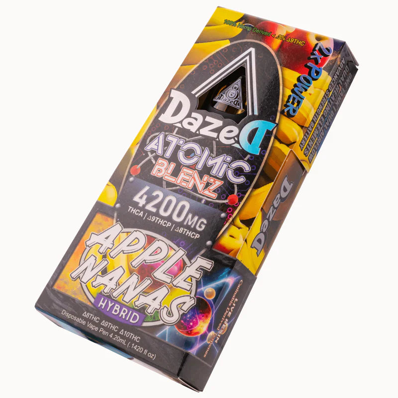 DazeD8 Atomic Blenz THC-A+D9THC-P+D8THC-P Nimbuz 4.2g Disposable Vape 1ct - Premium  from H&S WHOLESALE - Just $20! Shop now at H&S WHOLESALE