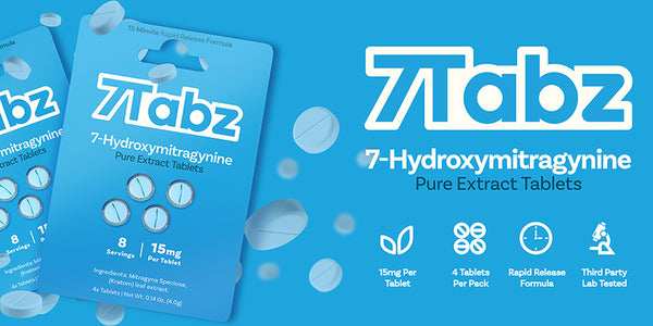 7Tabz 7-Hydroxymitragynine 4ct 15mg Per Tablet 10ct - Premium  from H&S WHOLESALE - Just $115! Shop now at H&S WHOLESALE