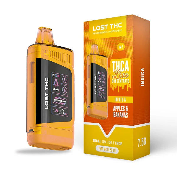 LOST THC THC-P+THC-A+ CB9A+D8 V3 7.5g Disposable 5ct Box - Premium  from H&S WHOLESALE - Just $95! Shop now at H&S WHOLESALE