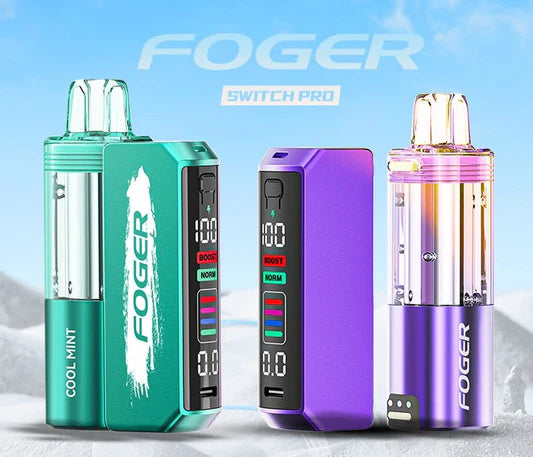 Foger Switch Pro Kit 30,000 Puffs Disposable & Power Bank 5ct Box - Premium  from H&S WHOLESALE - Just $50! Shop now at H&S WHOLESALE