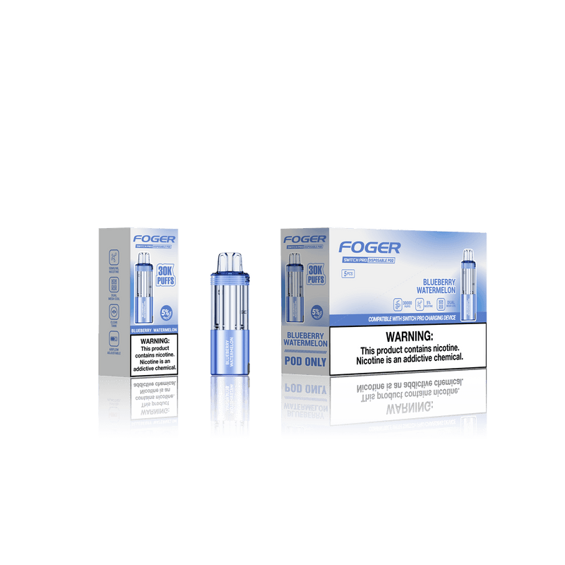 Foger Switch Pro Pods 30,000 Puffs 5ct Box - Premium  from H&S WHOLESALE - Just $35! Shop now at H&S WHOLESALE