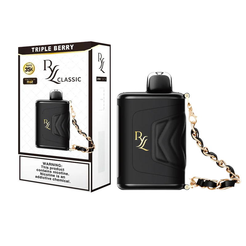 Raz Classic RYL35,000 Puffs 50mg Nicotine 16.5ml 5ct Box Disposable Vape - Premium  from H&S WHOLESALE - Just $57.50! Shop now at H&S WHOLESALE