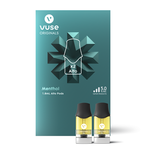 VUSE ALTO Pods Menthol  5pk Display - Premium  from H&S WHOLESALE - Just $62.85! Shop now at H&S WHOLESALE