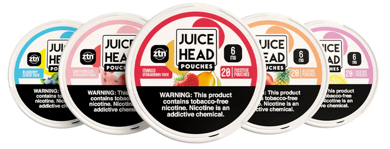 Juicy Head Nicotine Pouches 5pk - Premium  from H&S WHOLESALE - Just $12.50! Shop now at H&S WHOLESALE