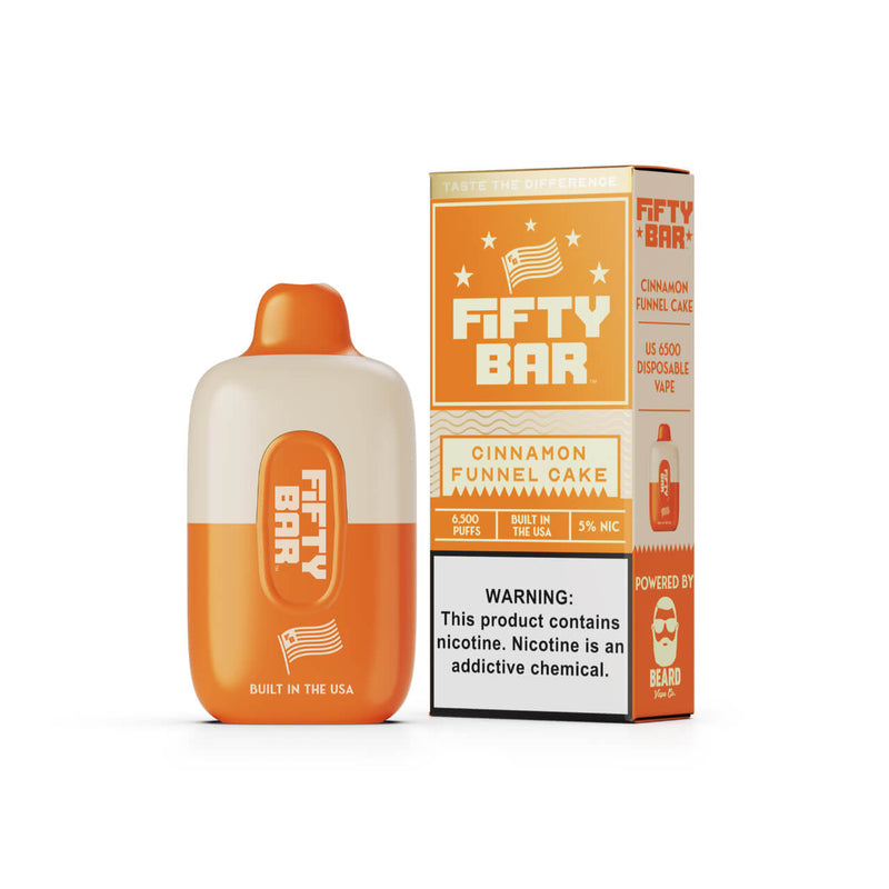 Fifty Bar 6500 Puffs 5% Nic 10ct Display Disposable Vape - Premium  from H&S WHOLESALE - Just $90! Shop now at H&S WHOLESALE