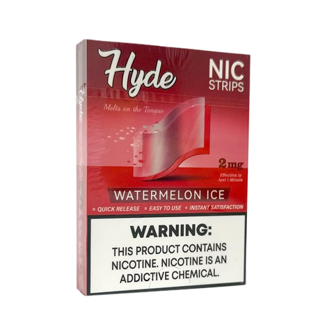 Hyde Nicotine Strips Pre-Filled 2mg 30ct Display - Premium  from H&S WHOLESALE - Just $130! Shop now at H&S WHOLESALE