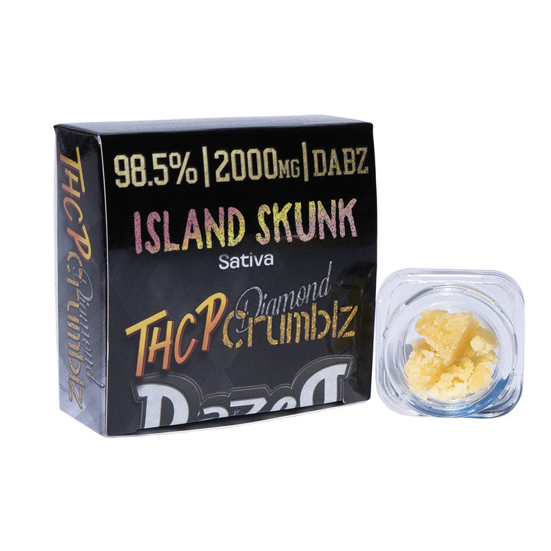 Dazed Dab 2g Diamond Crumblz THC-P 1pk 4ct Box - Premium  from H&S WHOLESALE - Just $95! Shop now at H&S WHOLESALE