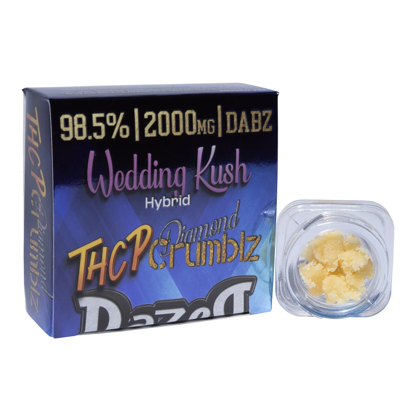 Dazed Dab 2g Diamond Crumblz THC-P 1pk 4ct Box - Premium  from H&S WHOLESALE - Just $95! Shop now at H&S WHOLESALE