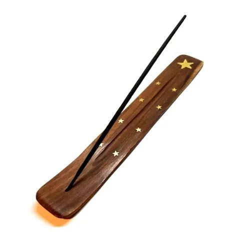Star Incense Holder Wood 12ct #IN123 - Premium  from H&S WHOLESALE - Just $18! Shop now at H&S WHOLESALE