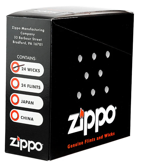 Zippo Genuine Flints and Wicks 24ct - Premium  from H&S WHOLESALE - Just $20! Shop now at H&S WHOLESALE