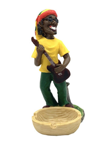 Rasta Resin Medium Ashtray XL 1ct Box - Premium  from H&S WHOLESALE - Just $10.99! Shop now at H&S WHOLESALE