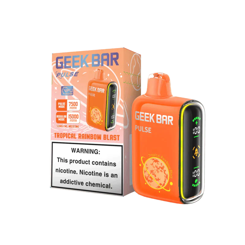 Geek Bar Pulse 15,000 Puffs 50mg Nic Disposable Vape 5ct Display - Premium  from H&S WHOLESALE - Just $47.50! Shop now at H&S WHOLESALE
