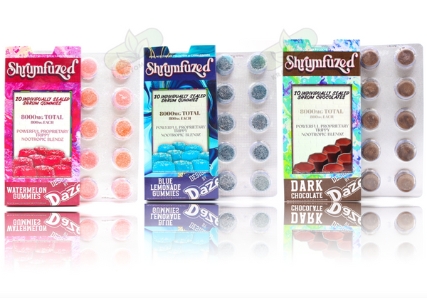 Dazed Shrumfuzed 10pk Gummies 8000mg 1ct - Premium  from H&S WHOLESALE - Just $17! Shop now at H&S WHOLESALE