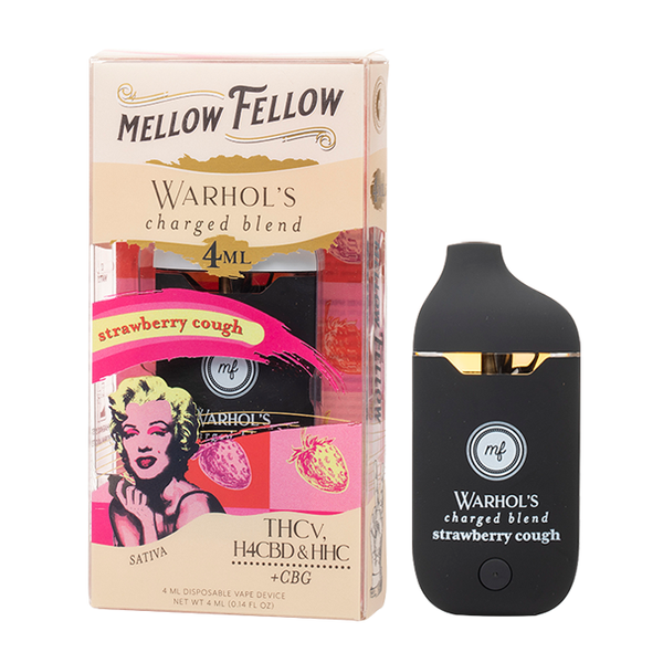 Mellow Fellow 4g THC-B+THC-V+D8+and all other Delta 1ct Disposable Vape - Premium  from H&S WHOLESALE - Just $22! Shop now at H&S WHOLESALE