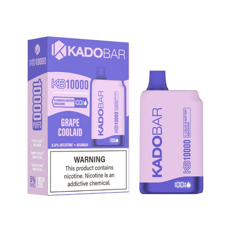 Kado Bar KB10,000 Puffs Disposable Vape 5ct Display - Premium  from H&S WHOLESALE - Just $42.50! Shop now at H&S WHOLESALE