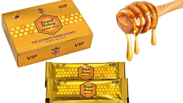 Royal Honey VIP Gold 12ct Display - Premium  from H&S WHOLESALE - Just $13! Shop now at H&S WHOLESALE