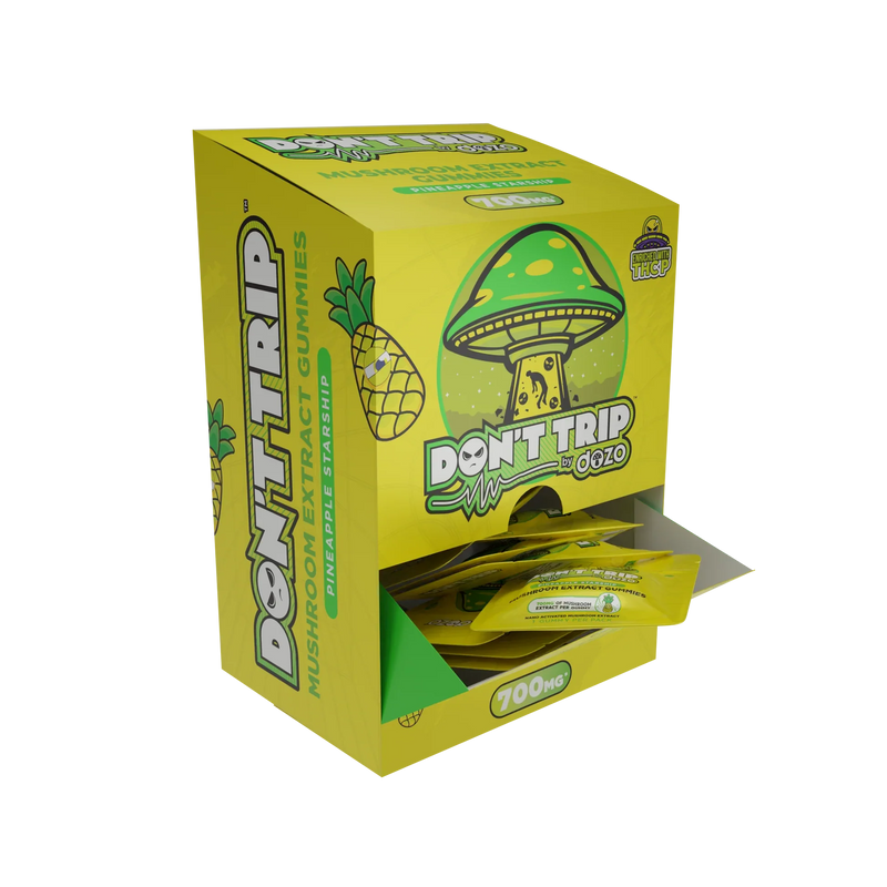 DOZO Don’t Trip Mushroom Extract Gummies 700mg Per Gummies 25ct Display - Premium  from H&S WHOLESALE - Just $80! Shop now at H&S WHOLESALE