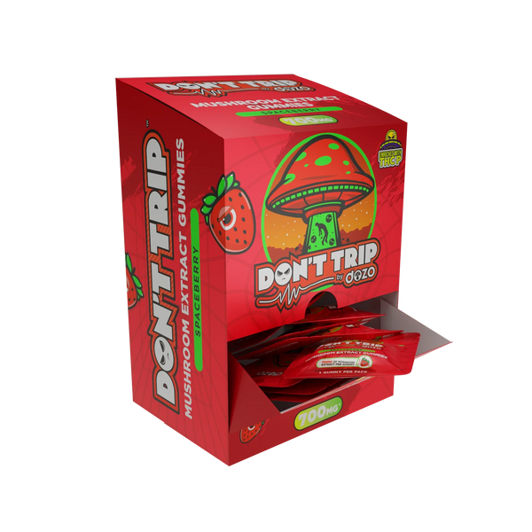 DOZO Don’t Trip Mushroom Extract Gummies 700mg Per Gummies 25ct Display - Premium  from H&S WHOLESALE - Just $80! Shop now at H&S WHOLESALE