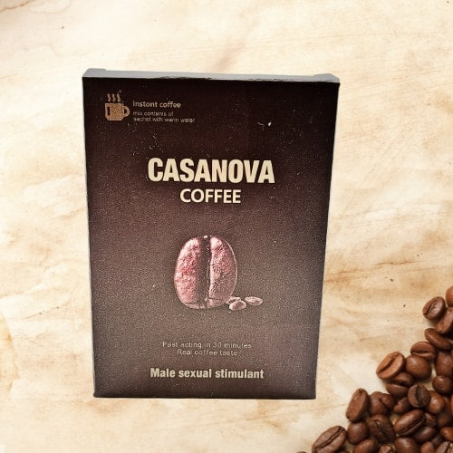 CASANOVA Coffee Male Sexual Stimulant 10ct Display - Premium  from H&S WHOLESALE - Just $35! Shop now at H&S WHOLESALE