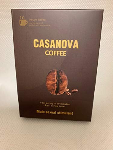 CASANOVA Coffee Male Sexual Stimulant 10ct Display - Premium  from H&S WHOLESALE - Just $30! Shop now at H&S WHOLESALE