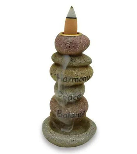 Inspirational Stones BackFlow Incense Burner 1ct