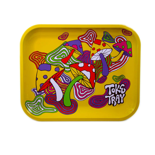 Mushroom Rolling Tray 1ct #3127 - Premium  from H&S WHOLESALE - Just $4! Shop now at H&S WHOLESALE
