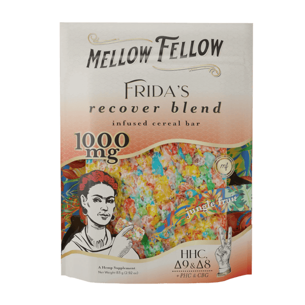 Mellow Fellow Frida’s Recouer Blend Cereal Bar 100mg - Premium  from H&S WHOLESALE - Just $11! Shop now at H&S WHOLESALE