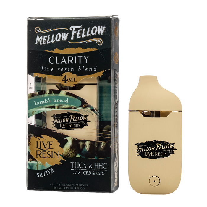 Mellow Fellow Live Resin Blend 4g Disposable Vape 1ct - Premium  from H&S WHOLESALE - Just $25! Shop now at H&S WHOLESALE