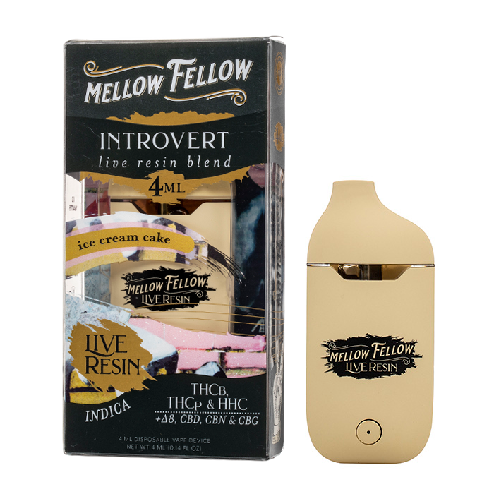 Mellow Fellow Live Resin Blend 4g Disposable Vape 1ct - Premium  from H&S WHOLESALE - Just $25! Shop now at H&S WHOLESALE