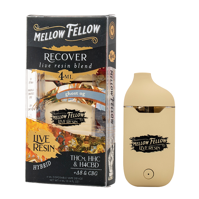 Mellow Fellow Live Resin Blend 4g Disposable Vape 1ct - Premium  from H&S WHOLESALE - Just $25! Shop now at H&S WHOLESALE