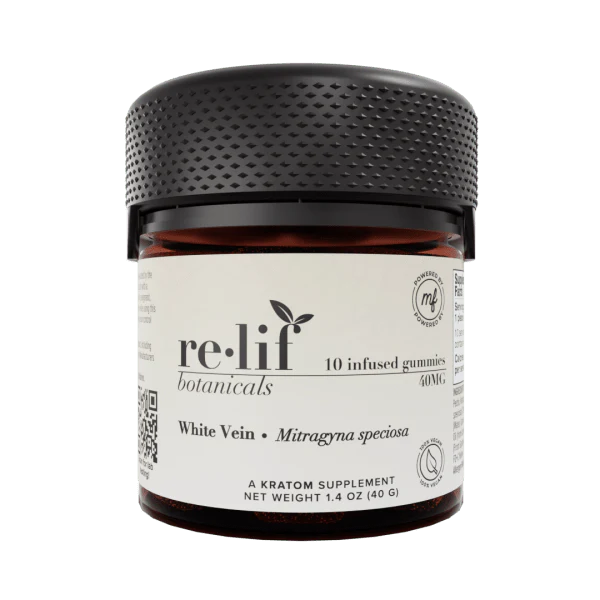 Mellow Fellow Re’lif Infused Kratom 40mg Gummies 10ct Jar - Premium  from H&S WHOLESALE - Just $14! Shop now at H&S WHOLESALE