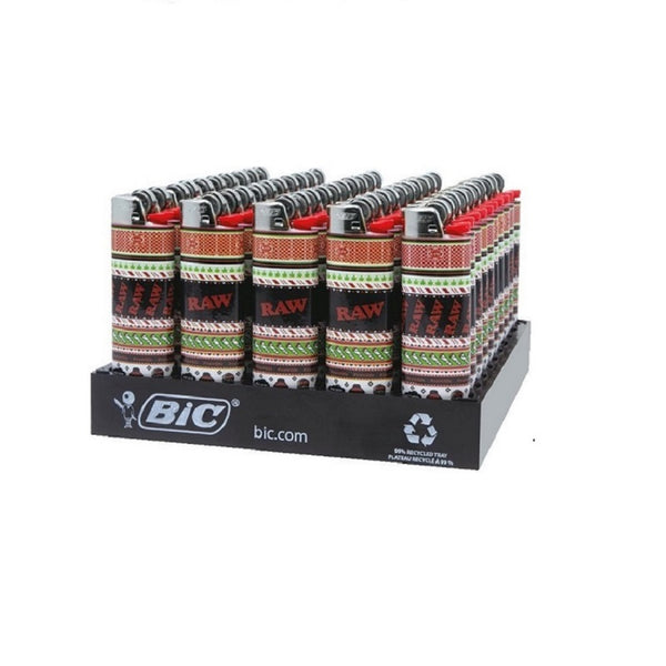 Bic big Lighter Raw With Design 50ct - Premium  from H&S WHOLESALE - Just $75! Shop now at H&S WHOLESALE