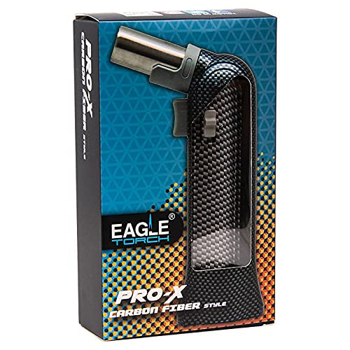 Eagle Torch Pro-X Carbon Fibre Black & Gray Single Pack 6ct Display - Premium  from H&S WHOLESALE - Just $62! Shop now at H&S WHOLESALE