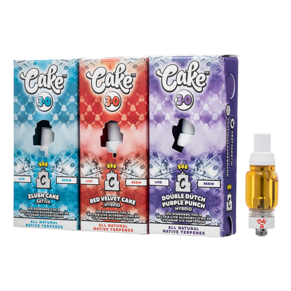 Cake 3g Moneyline $$$ Live Resin Ice Diamond+THC-A+Delta 8+THC-XR 1ct  Cartridge - Premium  from H&S WHOLESALE - Just $13! Shop now at H&S WHOLESALE