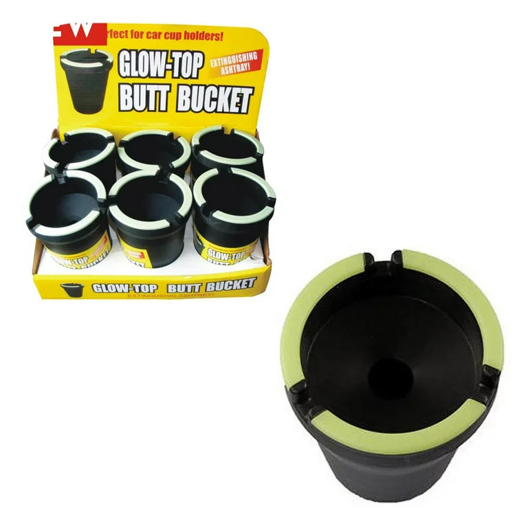 Xtra Tuff Butt Bucket Ashtray 6ct Display - Premium  from H&S WHOLESALE - Just $12! Shop now at H&S WHOLESALE