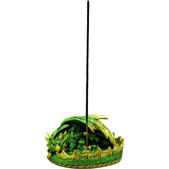 Green Dragon Ashtray Incense Burner 1ct