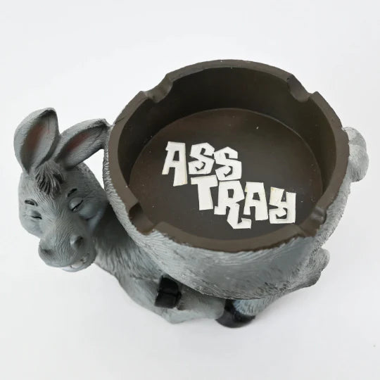 Donkey a** Tray Ashtray 1ct #3148 - Premium  from H&S WHOLESALE - Just $7.99! Shop now at H&S WHOLESALE