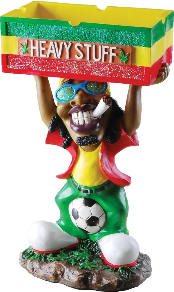 18’’ Jamaican Ashtray XXL 1ct - Premium  from H&S WHOLESALE - Just $45! Shop now at H&S WHOLESALE