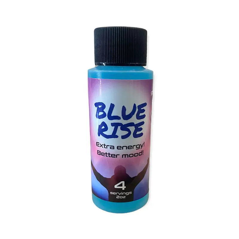 Blue Rise Shot Extra Energy Better a mood 4 Servings 2oz 12ct Display - Premium  from H&S WHOLESALE - Just $120! Shop now at H&S WHOLESALE