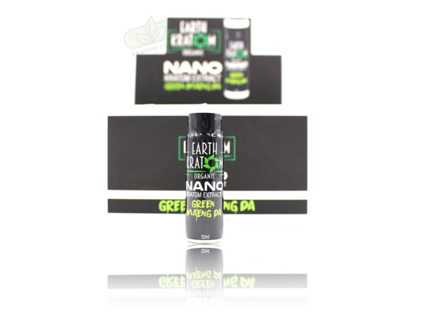 Earth Kratom Organic Nano Shot 12ct Display - Premium  from H&S WHOLESALE - Just $94! Shop now at H&S WHOLESALE