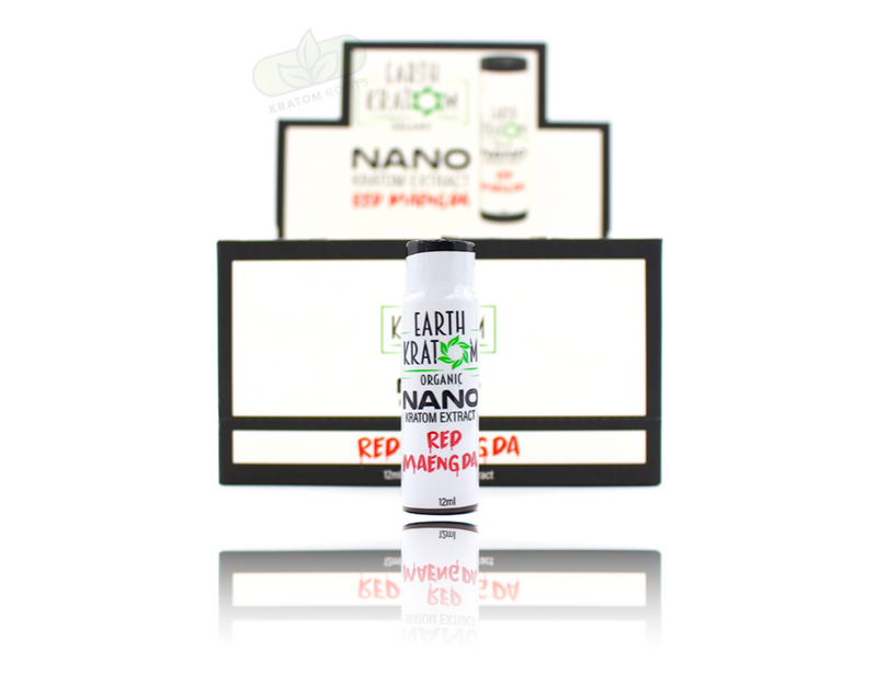 Earth Kratom Organic Nano Shot 12ct Display - Premium  from H&S WHOLESALE - Just $94! Shop now at H&S WHOLESALE