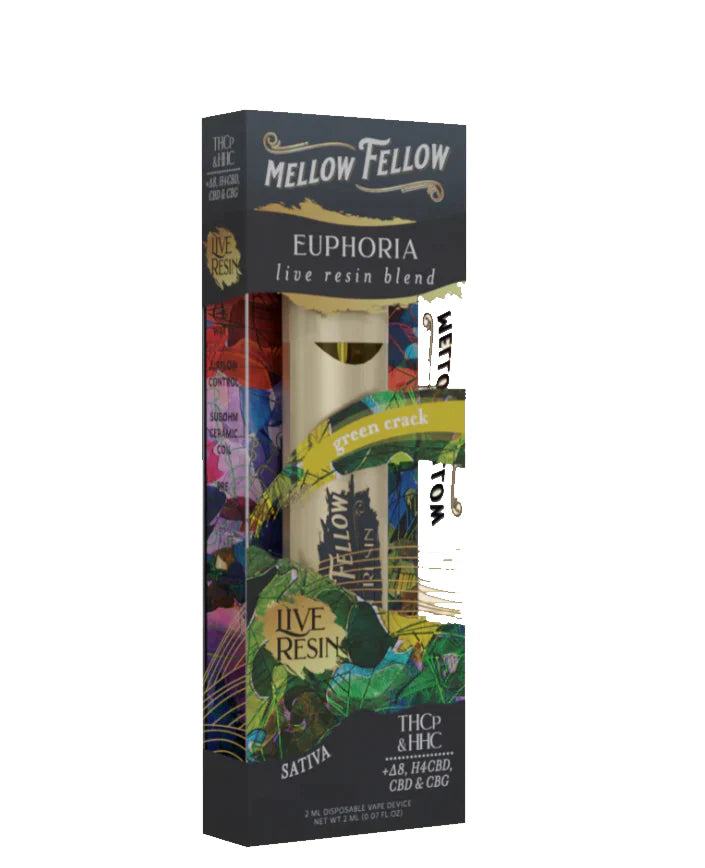 Mellow Fellow 2g Live Resin Disposable Vape - Premium  from H&S WHOLESALE - Just $16! Shop now at H&S WHOLESALE