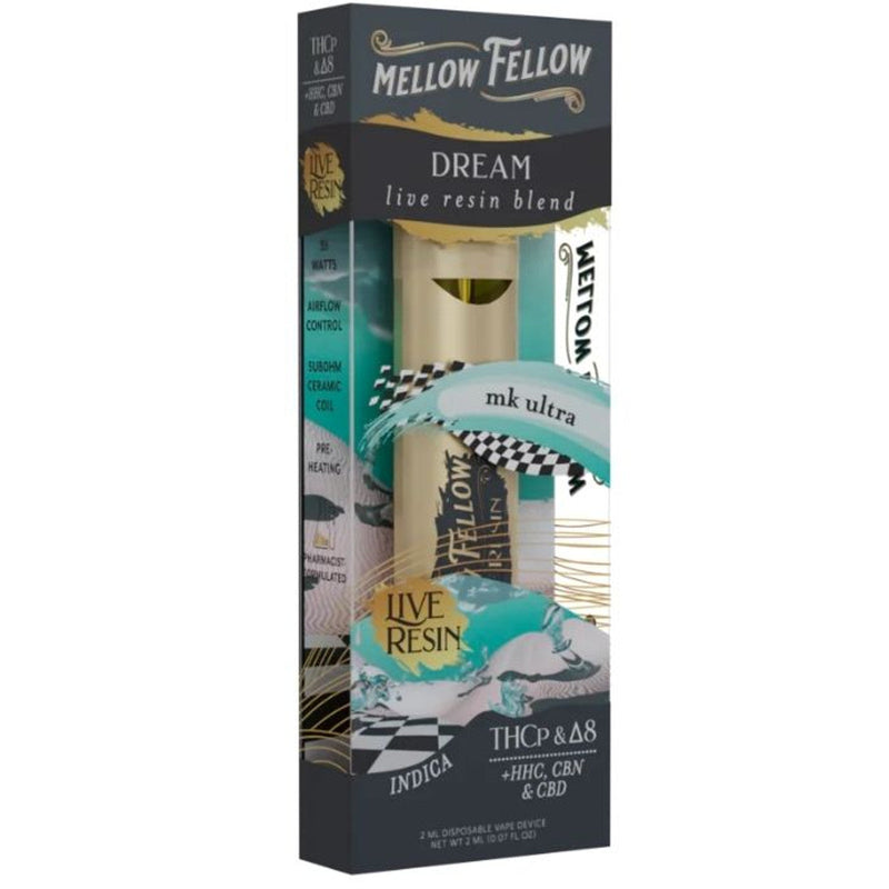 Mellow Fellow 2g Live Resin Disposable Vape - Premium  from H&S WHOLESALE - Just $16! Shop now at H&S WHOLESALE