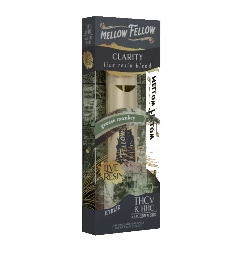 Mellow Fellow 2g Live Resin Disposable Vape - Premium  from H&S WHOLESALE - Just $16! Shop now at H&S WHOLESALE