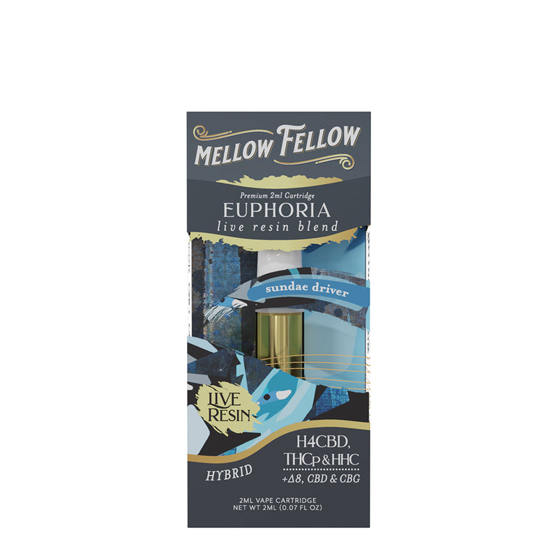 Mellow Fellow 2g Live Resin Cartridge 1ct - Premium  from H&S WHOLESALE - Just $13! Shop now at H&S WHOLESALE