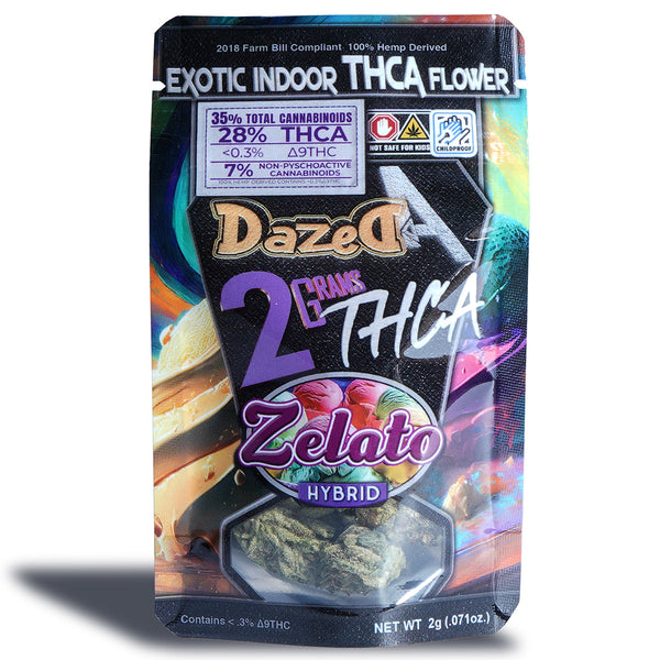 Dazed THC-A 2g Flowers 25ct Display - Premium  from H&S WHOLESALE - Just $206.50! Shop now at H&S WHOLESALE